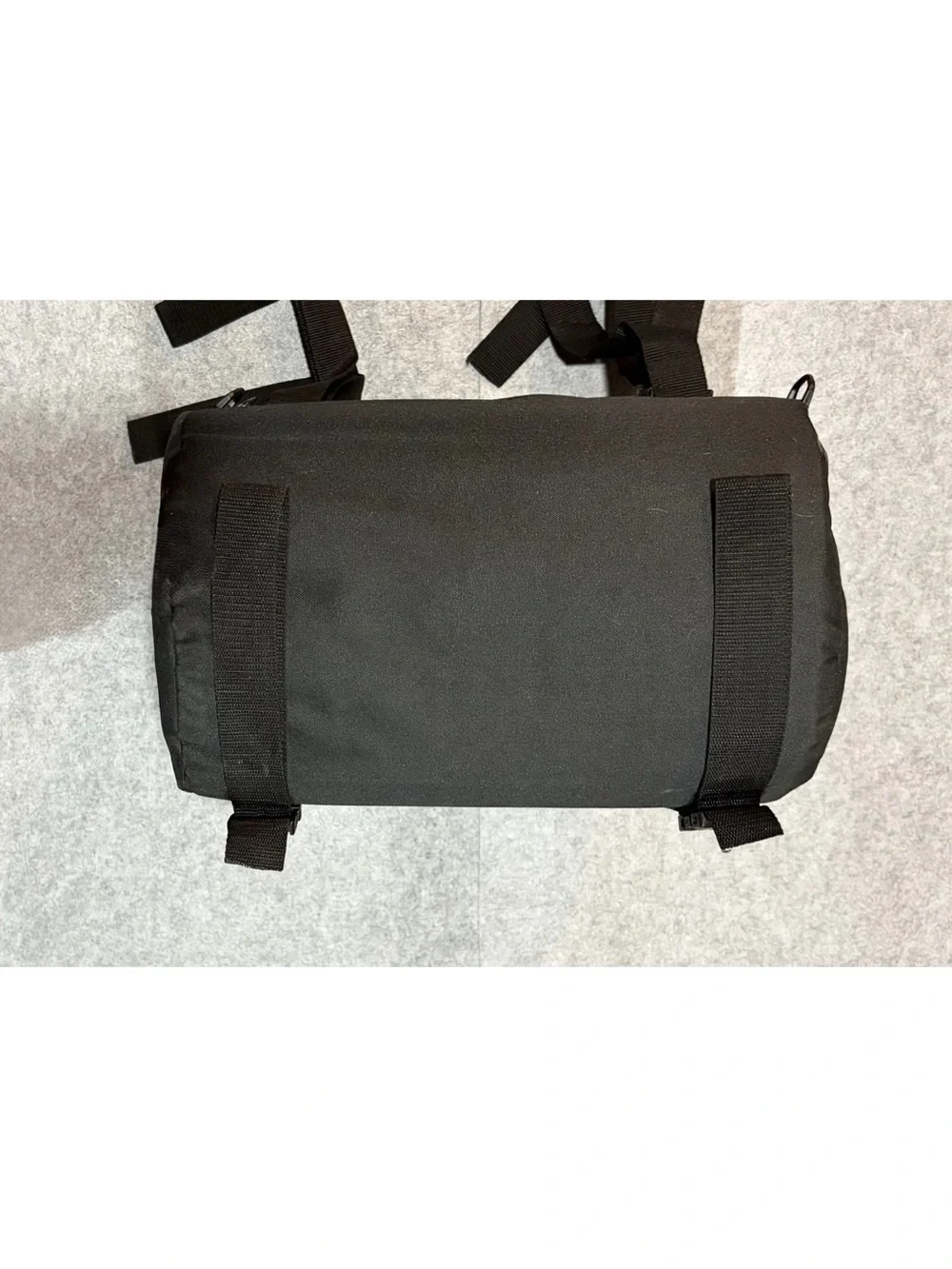 Harley Davidson By SAC Black Motorcycle Sissy Bar Backrest Touring Luggage Bag